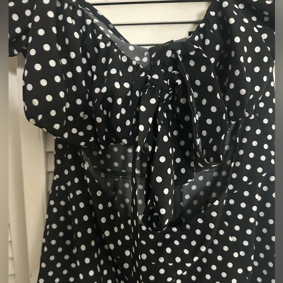 PLT POLLA DOT MINI CUT OUT DRESS - Picture 2 of 5